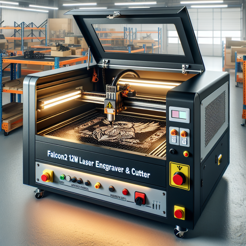 falcon2 12w laser engraver & cutter